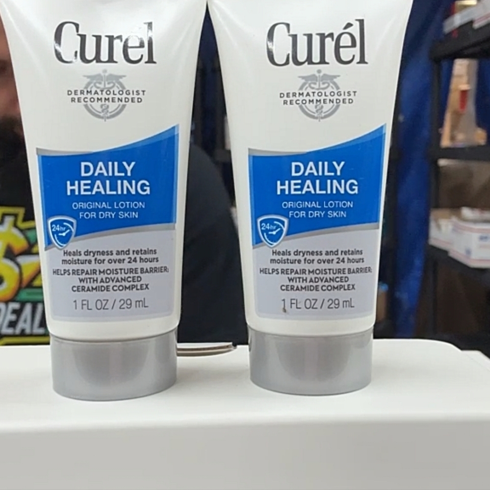 Curel Daily Healing Lotion for Dry Skin Set Of 2 x 30ml Tubes